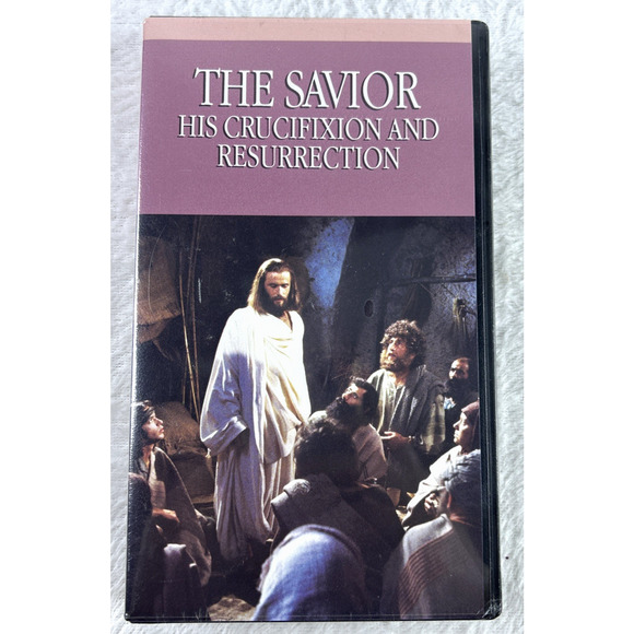 The Savior His Crucifixion & Resurrection Luke 18 - 24 VHS Tape 1986 NEW SEALED - Picture 1 of 7